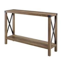 Sophie Rustic Industrial X Frame Entry Table - Saracina Home 22 Sophie Rustic Industrial X Frame Entry Table - Saracina Home -Cozy Living Deals Store GUEST 6004cebb 134c 4f3e a552 7a10428fe1f3