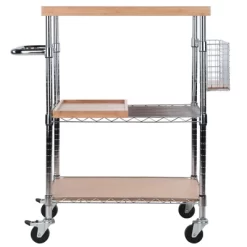 Medera Kitchen Cart Natural - Winsome -Cozy Living Deals Store GUEST 600539f7 87f0 407d 98eb 9d6e30cf5470