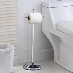 Freestanding Toilet Tissue Holder Chrome - Nu Steel -Cozy Living Deals Store GUEST 60b5eac6 f1c5 429a 847b 8136ad99e95f