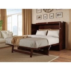 Full Deerfield Murphy Bed Chest With Charger Walnut - AFI -Cozy Living Deals Store GUEST 60d147ca 794a 482f bacd 515fd1911c86