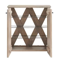 31" Castleton Mango Wood Shoe Cubbie Storage Cabinet Driftwood - Alaterre Furniture -Cozy Living Deals Store GUEST 61202b6d c568 4101 8701 ac7dc8a87370