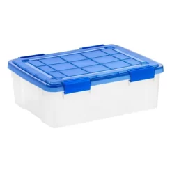 IRIS 26.5qt WeatherPro Plastic Storage Bin 26 IRIS 26.5qt WeatherPro Plastic Storage Bin -Cozy Living Deals Store GUEST 6293bf9d 3407 4036 9eac ecbe1437034c