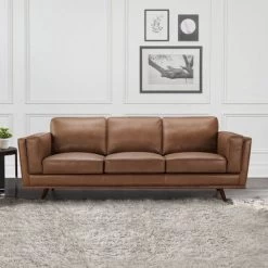 Taverly Leather Sofa - Abbyson Living