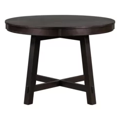 Farmhouse Round Extendable Dining Table With 16" Leaf Wood Kitchen Table - ModernLuxe 14 Farmhouse Round Extendable Dining Table With 16" Leaf Wood Kitchen Table - ModernLuxe -Cozy Living Deals Store GUEST 630c77b3 cfaa 41ae 876f c19b80d1b9e3