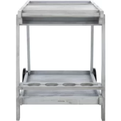 Orland Tea Trolley - Grey - Safavieh -Cozy Living Deals Store GUEST 6393771a 6055 43de b375 a66ae14eca00
