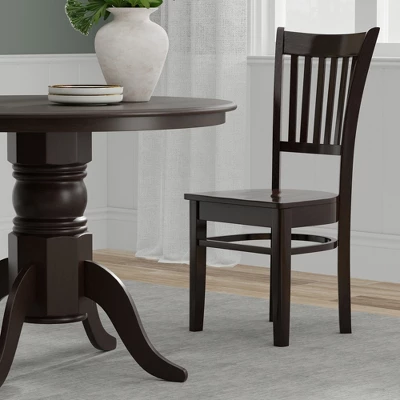 Glenwillow Home 42" Round Pedestal Dining Table + Spindle Back Dining Chairs Dining Set 6 Glenwillow Home 42" Round Pedestal Dining Table + Spindle Back Dining Chairs Dining Set - Image 6