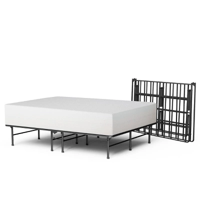 Premium Bed With SmartBase Platform Frame Black - Zinus 5 Premium Bed With SmartBase Platform Frame Black - Zinus - Image 5