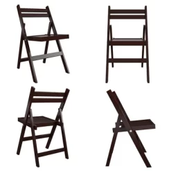 Cosco 2pk XL Wood Slat Back Folding Chairs -Cozy Living Deals Store GUEST 65138766 1d6c 41bc af5a 561bfb6db837