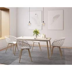 Set Of 2 Kurv Chair - Jamesdar