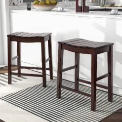 Set Of 2 Shipway Counter Height Barstools - HOMES: Inside + Out