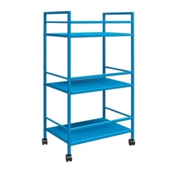 Cache Metal Rolling Cart Blue - Novogratz 11 Cache Metal Rolling Cart Blue - Novogratz -Cozy Living Deals Store GUEST 671ea851 4f09 4f2d b911 3613e6ced498