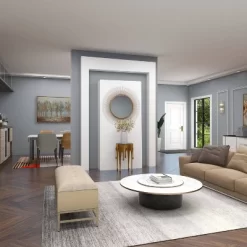 Contemporary Aluminum Melting Accent Table - Olivia & May -Cozy Living Deals Store GUEST 679563e8 08c5 49d3 a52f cd5b36e3618b