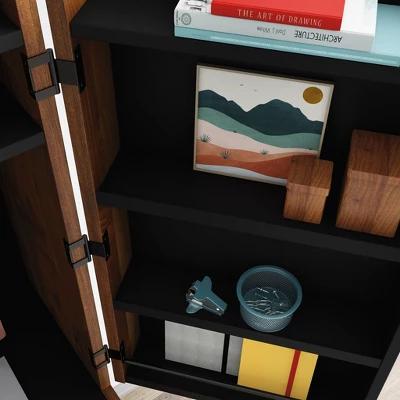 Harvey Park Computer Cabinet Grand Walnut - Sauder 3 Harvey Park Computer Cabinet Grand Walnut - Sauder - Image 3