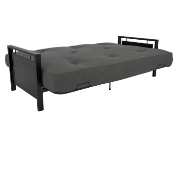 DHP Henley Metal Arm Futon Frame Black Metal - Dorel Home Products 6 DHP Henley Metal Arm Futon Frame Black Metal - Dorel Home Products - Image 6