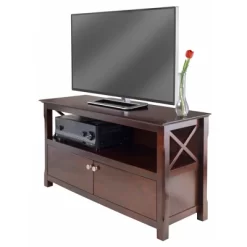 Xola TV Stand For TVs Up To 40" Dark Brown - Winsome -Cozy Living Deals Store GUEST 69333e8a 9173 42a4 ad37 a9a8a8cb3341