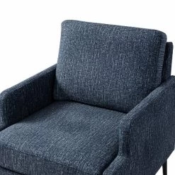 Leandes Mid-century Armchair With Tapered Metal Legs For Living Room And Bedroom | KARAT HOME -Cozy Living Deals Store GUEST 69f0b7bc 2e11 4183 ad0e 8aef6d5d883c