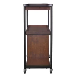Tansley Rolling Wine Cart Brown - Aiden Lane -Cozy Living Deals Store GUEST 6ac66c24 469a 4f30 a31f 6de18f019180