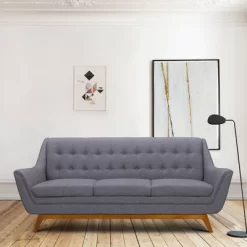 Janson Mid-Century Sofa Dark Gray - Armen Living