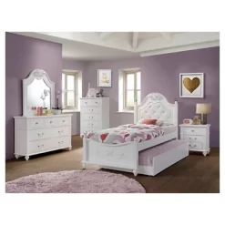 Annie Bed White - Picket House Furnishings