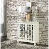 Eliza Wood Sideboard In Antique White - Lexicon