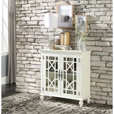 Eliza Wood Sideboard In Antique White - Lexicon 1 Eliza Wood Sideboard In Antique White - Lexicon