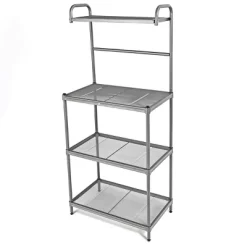 Costway 4-Tier Baker's Rack Microwave Oven Stand Shelves Kitchen Storage Rack Organizer -Cozy Living Deals Store GUEST 6bb44483 4004 474d 97e8 cd438ee3f6c0