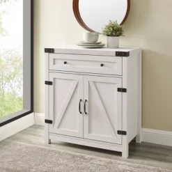 Clarabelle Rustic Farmhouse Barn Door Accent Cabinet - Saracina Home -Cozy Living Deals Store GUEST 6c103768 a54e 40a3 9506 75e3ec77e2f5