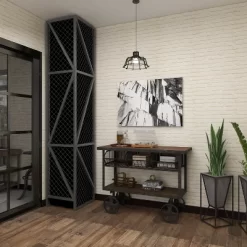 Industrial Metal Console Table Dark Black - Olivia & May -Cozy Living Deals Store GUEST 6c115d1b 5dd7 4ccf 9397 1f9c8b275e2f