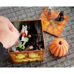 Ukonic Minecraft Jack O'Lantern Tin Storage Box Cube Organizer With Lid | 4 Inches 7 Ukonic Minecraft Jack O'Lantern Tin Storage Box Cube Organizer With Lid | 4 Inches -Cozy Living Deals Store GUEST 6c2d73fa 995e 46c2 8313 22c030105ff5