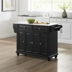 Cambridge Granite Top Full Size Kitchen Island/Cart - Crosley