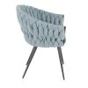 Braided Matisse Contemporary Chair - LumiSource