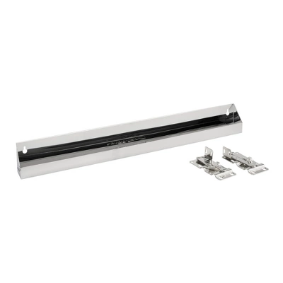 Rev-A-Shelf 6541 Stainless Steel Slim Tip-Out Tray With Hinges For Kitchens, Laundry Rooms, Or Vanity Cabinets 7 Rev-A-Shelf 6541 Stainless Steel Slim Tip-Out Tray With Hinges For Kitchens, Laundry Rooms, Or Vanity Cabinets - Image 7