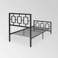 Claudia Modern Iron Platform Bed - Christopher Knight Home -Cozy Living Deals Store GUEST 6e44a390 1dfa 4049 911a cc88016fef25