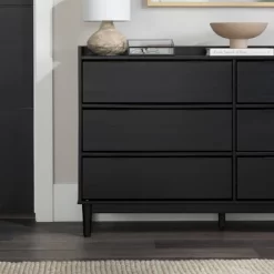 Mid-Century Modern Solid Wood 6 Drawer Double Dresser - Saracina Home -Cozy Living Deals Store GUEST 6e54a525 852f 4e93 8d57 0eae630fa901