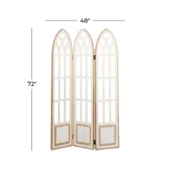 Farmhouse Wood Room Divider Screen White - Olivia & May -Cozy Living Deals Store GUEST 6f2cec8e 5745 4132 b6da c73bfb079875