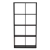 Janne 8 Cube Multipurpose Storage Shelf Dark Brown - Baxton Studio