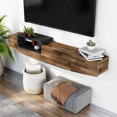 Tarper Floating TV Stand For TVs Up To 70" - MiBasics 9 Tarper Floating TV Stand For TVs Up To 70" - MiBasics - Image 9