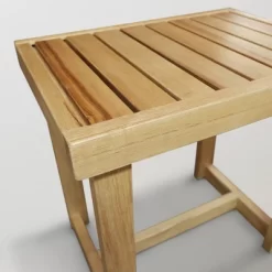 18"H Solid White Oak Mini Bench - Flora Home -Cozy Living Deals Store GUEST 70e865e5 6f6a 4f9e ae9a fc785eeab384