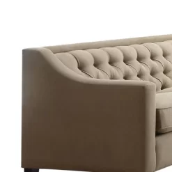 90" Suzanne Sofa Beige Fabric - Acme Furniture -Cozy Living Deals Store GUEST 7103b488 8e33 4353 b423 6762df2fb78c