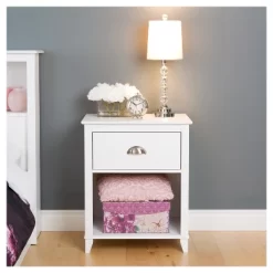 Yaletown Nightstand - White - Prepac -Cozy Living Deals Store GUEST 7160ff4c fc70 4f23 9bf9 1083590e9862