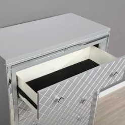 6pc Tenaya Bedroom Set Silver/Gray - HOMES: Inside + Out 29 6pc Tenaya Bedroom Set Silver/Gray - HOMES: Inside + Out -Cozy Living Deals Store GUEST 7182d5fb ff26 438c 83eb a80a27009da1