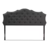 Aurora Modern And Contemporary Fabric Headboard - Baxton Studio