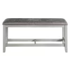 26" Hyland Counter Bench Gray - Steve Silver Co.