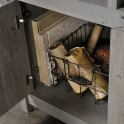 Cannery Bridge Storage Wall Mystic Oak - Sauder -Cozy Living Deals Store GUEST 73d5d88d b9dc 46c3 91e7 100048470e5a