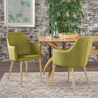 Set Of 2 Zeila Mid Century Dining Chair - Christopher Knight Home 1 Set Of 2 Zeila Mid Century Dining Chair - Christopher Knight Home