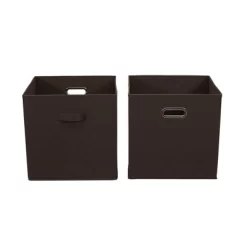Household Essentials 2pc 12" X 13" Fabric Storage Bin Set -Cozy Living Deals Store GUEST 74c13fa2 3ad8 4ee1 973b b8c8a4d87c82