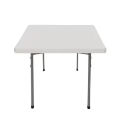 36"x36" Heavy Duty Folding Card Table Speckled Gray - Hampden Furnishings