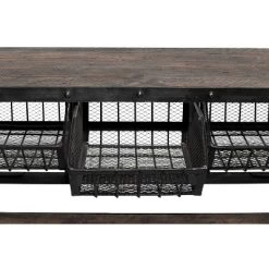 Industrial Metal Console Table Dark Black - Olivia & May -Cozy Living Deals Store GUEST 7502ac19 78bb 4c1e 9223 bc917bd1fb9c