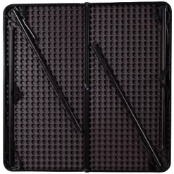 Flash Furniture 2.83-Foot Square Bi-Fold Plastic Folding Table With Carrying Handle 19 Flash Furniture 2.83-Foot Square Bi-Fold Plastic Folding Table With Carrying Handle -Cozy Living Deals Store GUEST 7519d884 bb7b 4fdd 87c3 523d8847ae4a