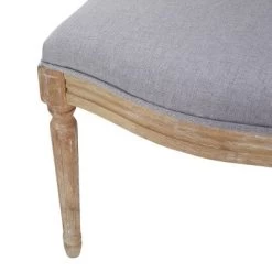 Set Of 4 Phinnaeus French Country Fabric Dining Chairs Light Gray/Natural - Christopher Knight Home -Cozy Living Deals Store GUEST 75238e35 783c 4025 be49 ee43b723b767